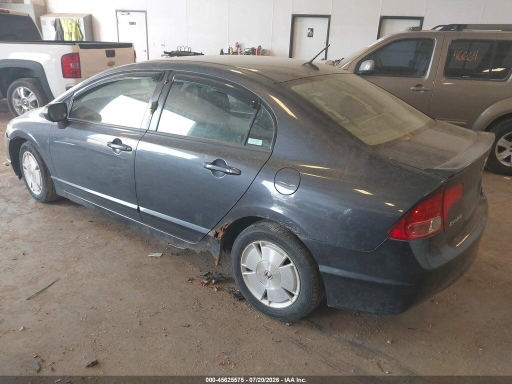 JHMFA362X7S001011 2007 HONDA CIVIC HYBRID photo no. 3