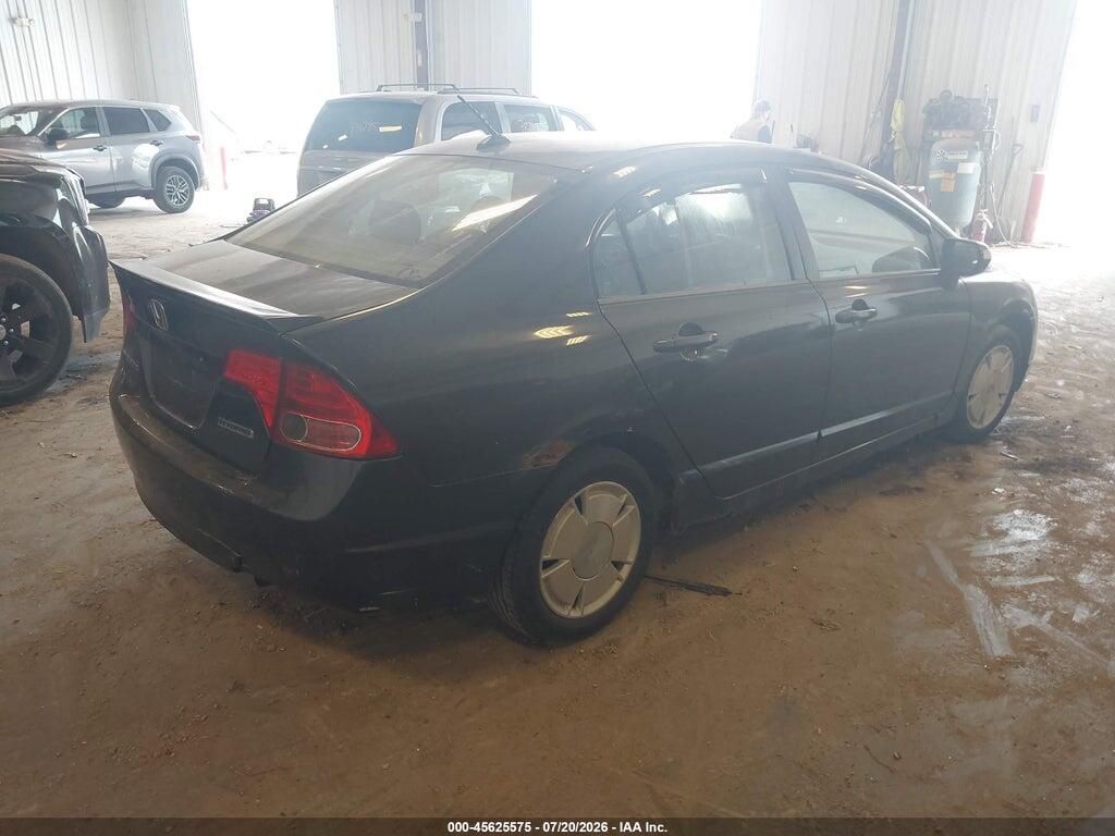 JHMFA362X7S001011 2007 HONDA CIVIC HYBRID photo no. 4