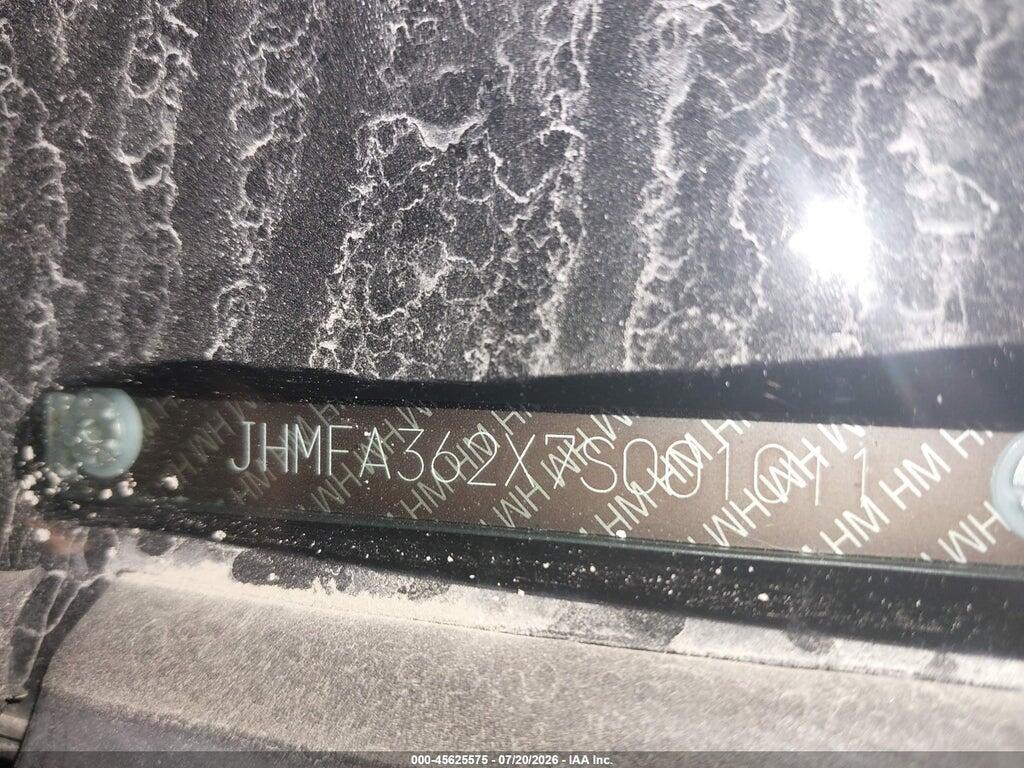 JHMFA362X7S001011 2007 HONDA CIVIC HYBRID photo no. 9