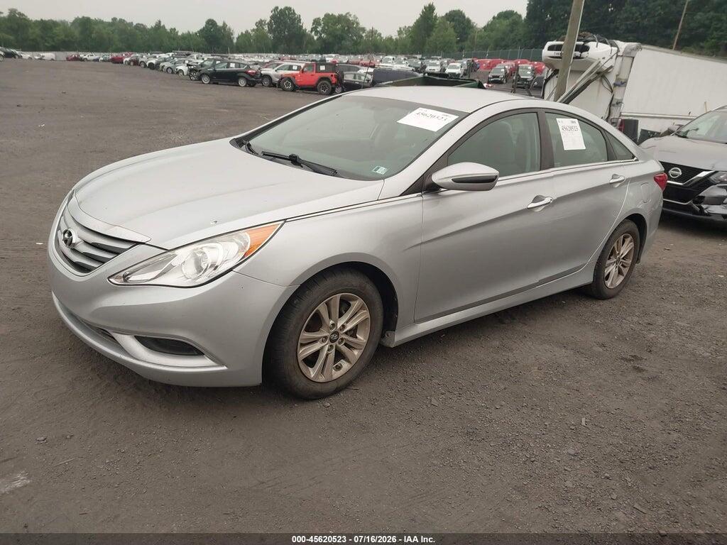 5NPEB4ACXEH868758 2014 HYUNDAI SONATA photo no. 2