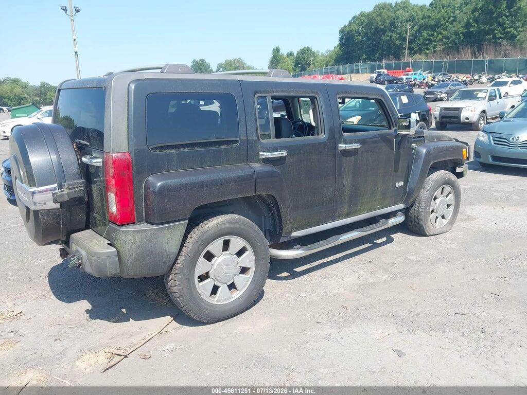 5GTEN13E588135677 2008 HUMMER H3 SUV photo no. 4