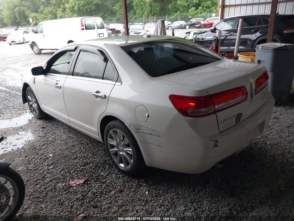 3LNHL2GC0BR758795 2011 LINCOLN MKZ photo no. 3