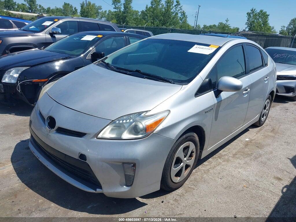 JTDKN3DU8C0333964 2012 TOYOTA PRIUS photo no. 2
