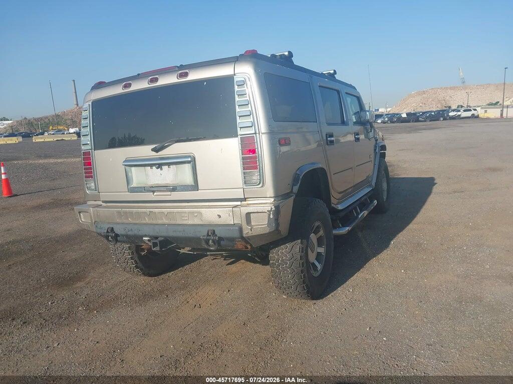 5GRGN23U05H102383 2005 HUMMER H2 SUV photo no. 4