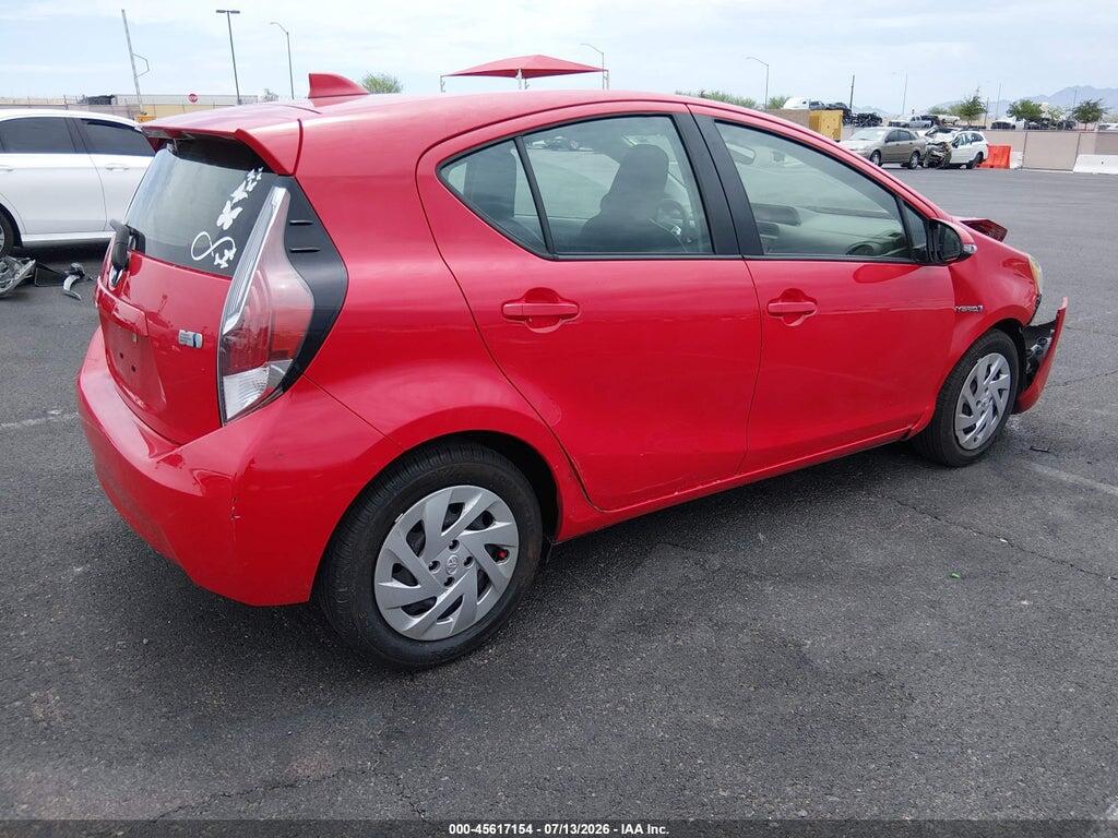 JTDKDTB30G1134968 2016 TOYOTA PRIUS C photo no. 4