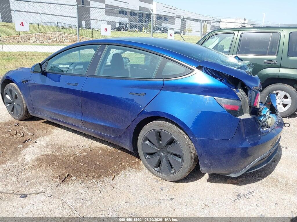 5YJ3E1EA9SF912250 2025 TESLA MODEL 3 photo no. 3