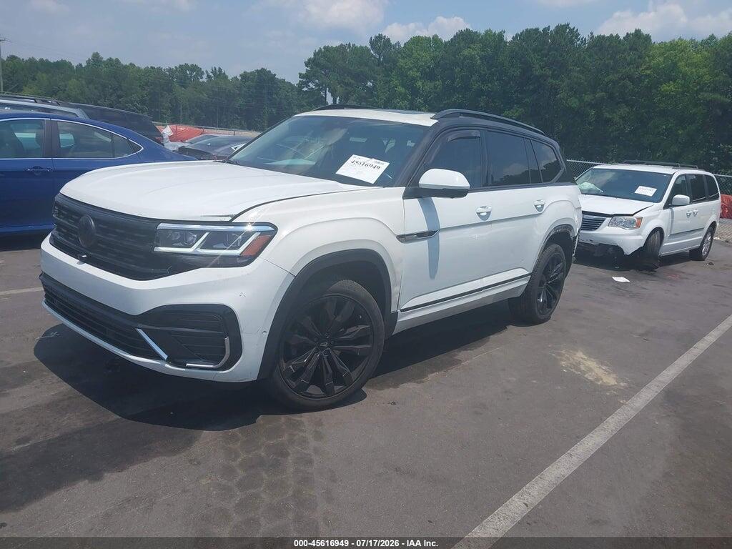 1V2FR2CA2MC558791 2021 VOLKSWAGEN ATLAS photo no. 2