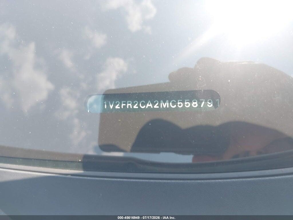 1V2FR2CA2MC558791 2021 VOLKSWAGEN ATLAS photo no. 9