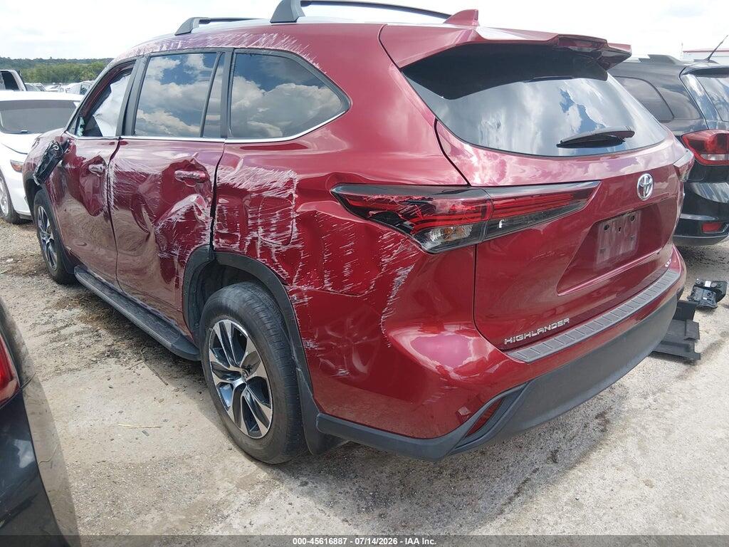5TDKBRCH1SS662954 2025 TOYOTA HIGHLANDER HYBRID photo no. 3