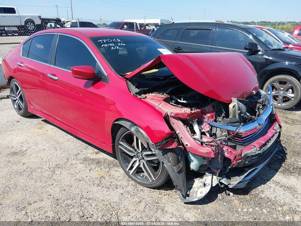 1HGCR2F55GA080936 2016 HONDA ACCORD photo no. 1