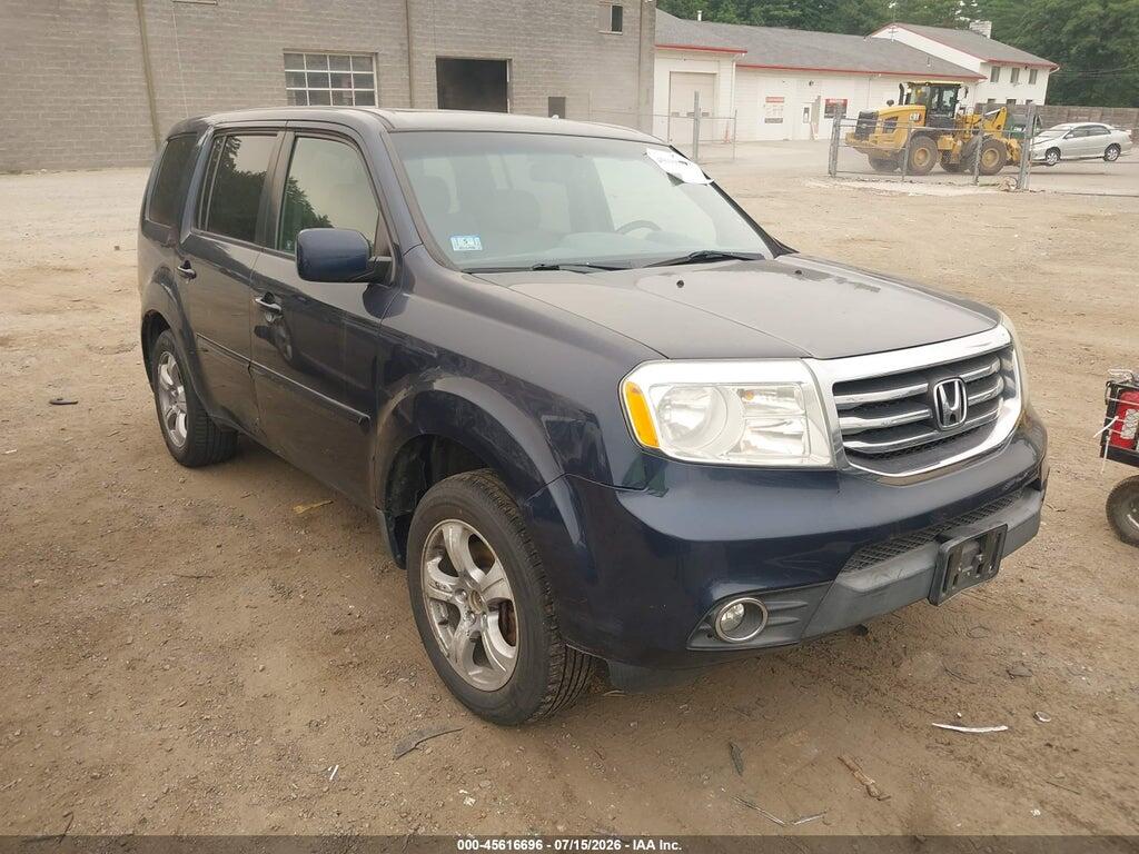 5FNYF4H61CB034309 2012 HONDA PILOT photo no. 1