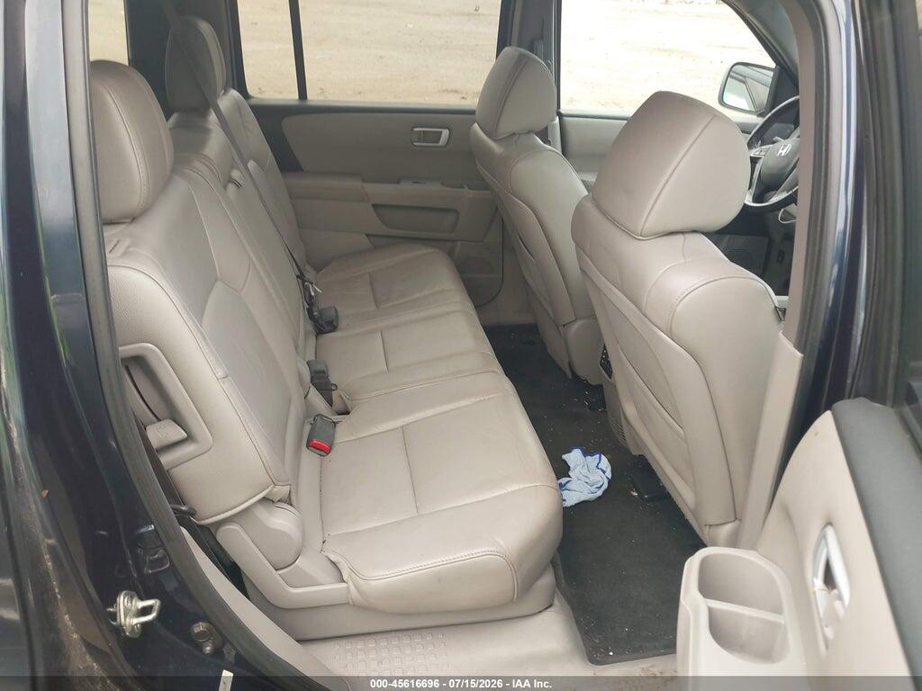 5FNYF4H61CB034309 2012 HONDA PILOT photo no. 8