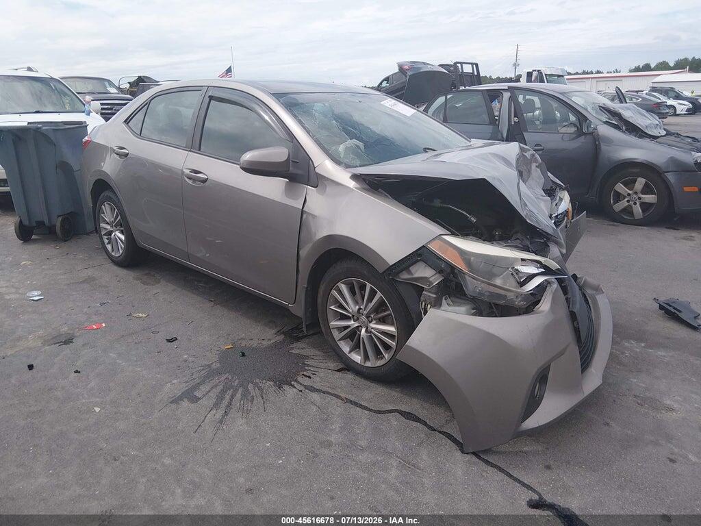 2T1BURHE5EC182051 2014 TOYOTA COROLLA photo no. 1