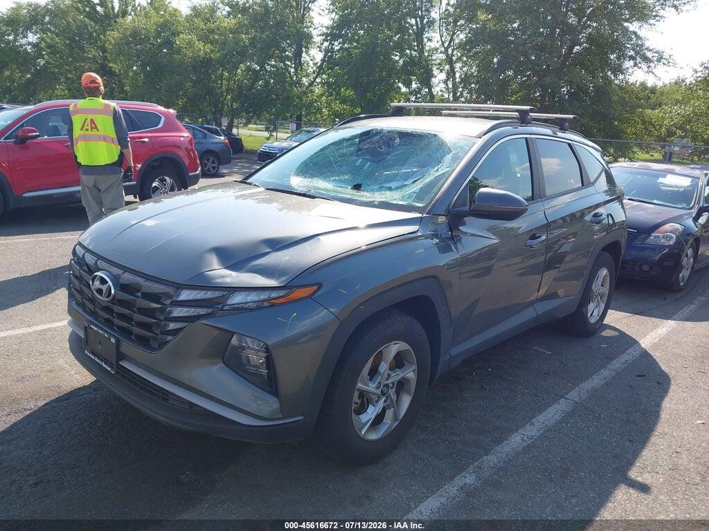 5NMJBCAE1NH144240 2022 HYUNDAI TUCSON photo no. 2