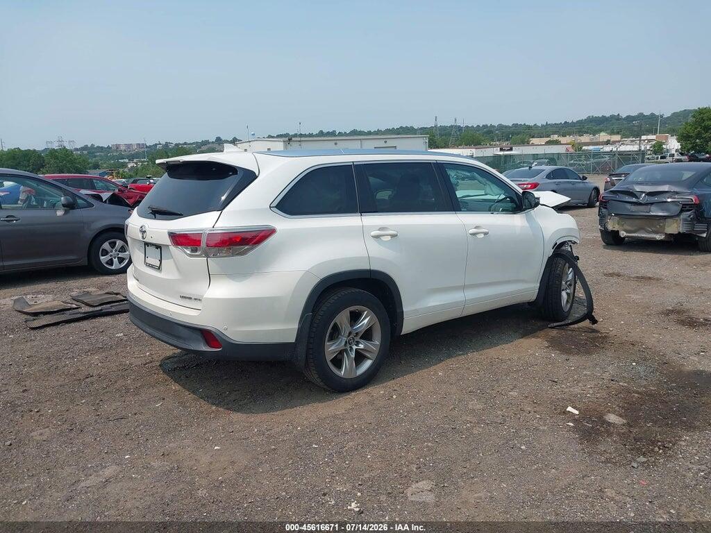 5TDDKRFH3GS352154 2016 TOYOTA HIGHLANDER photo no. 4