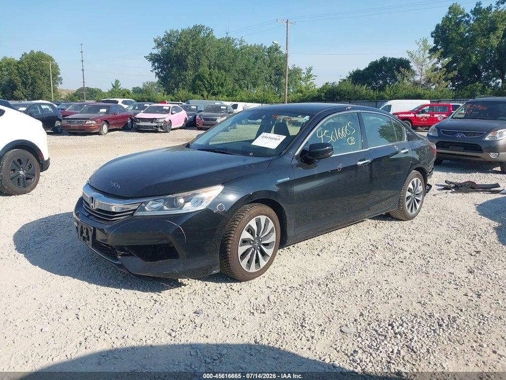 JHMCR6F33HC010263 2017 HONDA ACCORD HYBRID photo no. 2