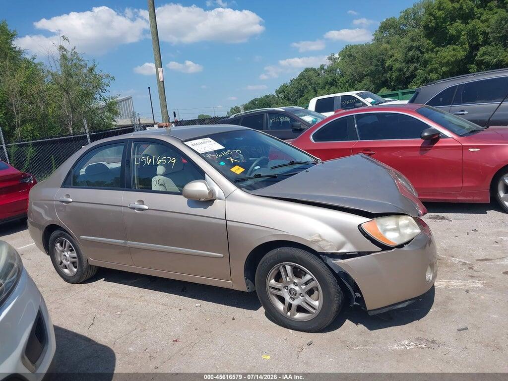 KNAFE122455179487 2005 KIA SPECTRA photo no. 1