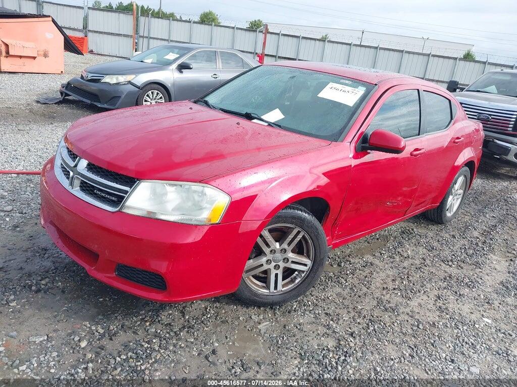 1B3BD1FB6BN536888 2011 DODGE AVENGER photo no. 2
