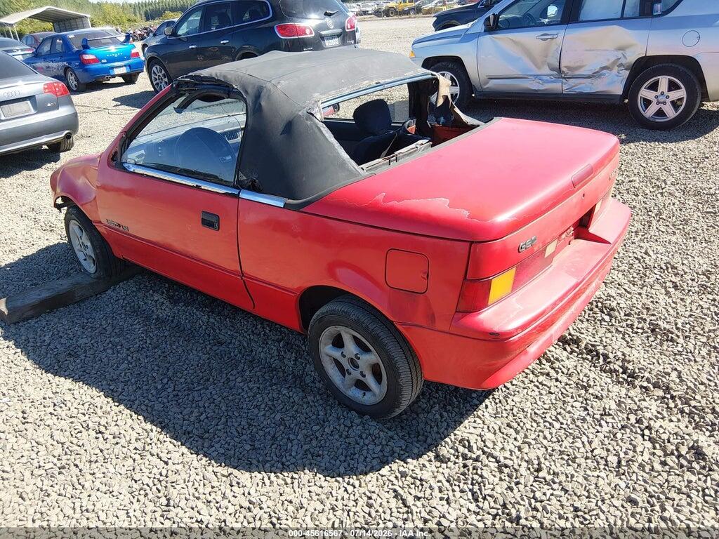 JG1MR3367MK602843 1991 GEO METRO photo no. 3