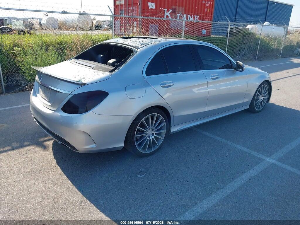 55SWF4JB3FU083853 2015 MERCEDES-BENZ C 300 photo no. 4