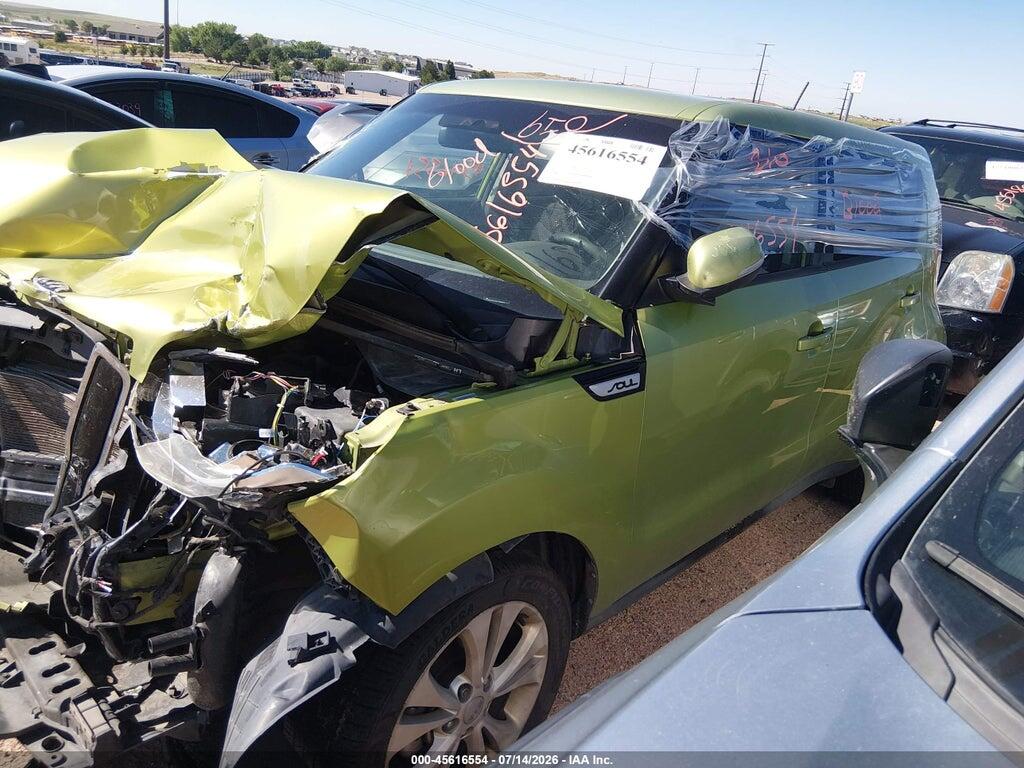 KNDJP3A50E7708856 2014 KIA SOUL photo no. 2