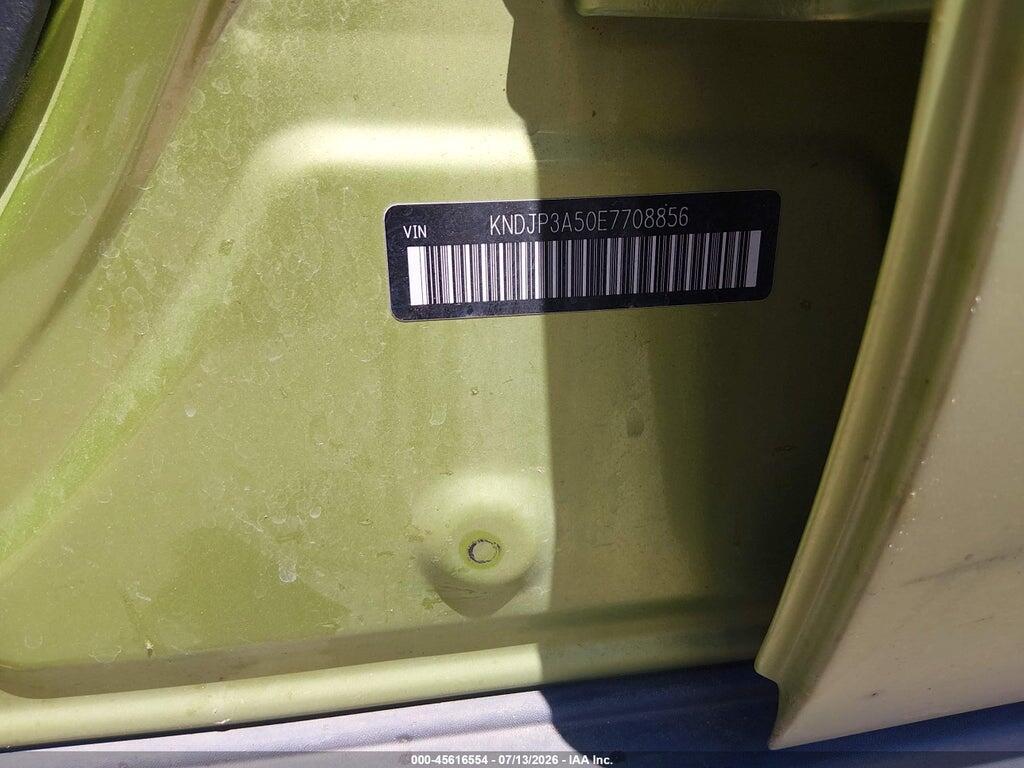 KNDJP3A50E7708856 2014 KIA SOUL photo no. 9