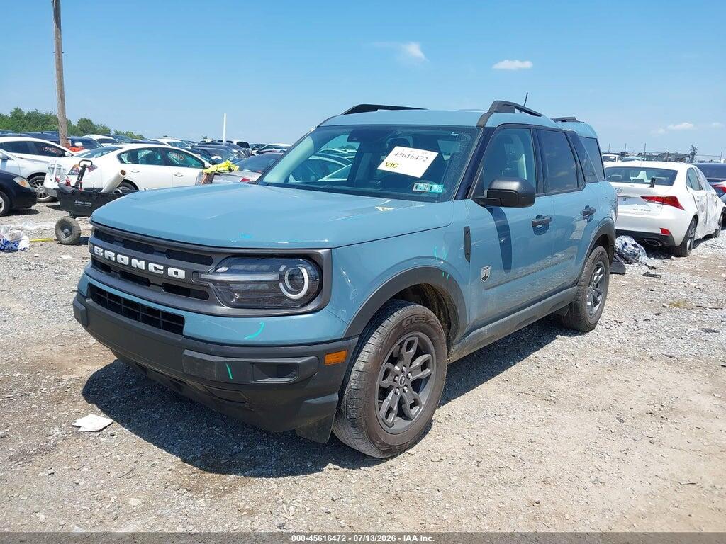 3FMCR9B65NRD28509 2022 FORD BRONCO SPORT photo no. 2