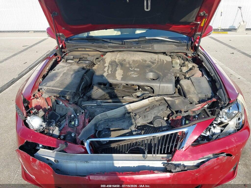 JTHBF5C23C5165032 2012 LEXUS IS 250 photo no. 10