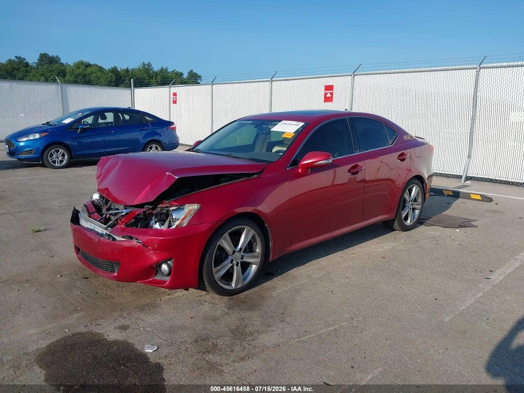 JTHBF5C23C5165032 2012 LEXUS IS 250 photo no. 2
