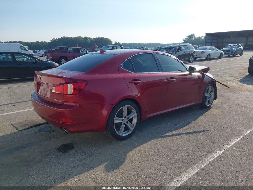 JTHBF5C23C5165032 2012 LEXUS IS 250 photo no. 4