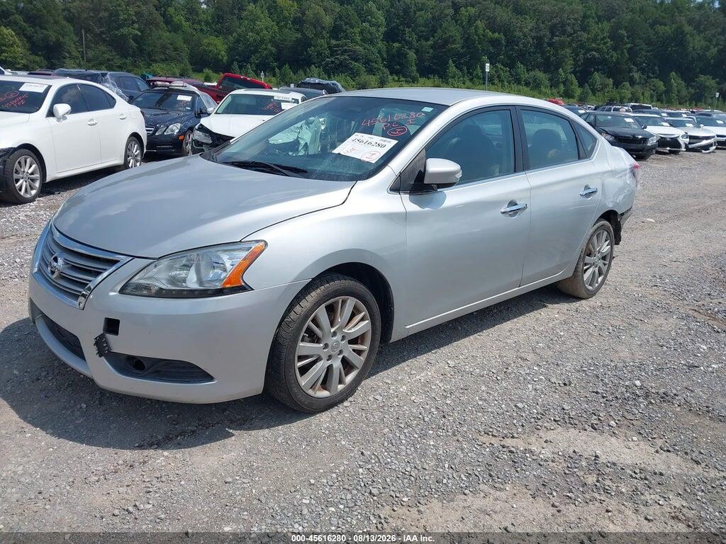 3N1AB7AP1DL624243 2013 NISSAN SENTRA photo no. 2