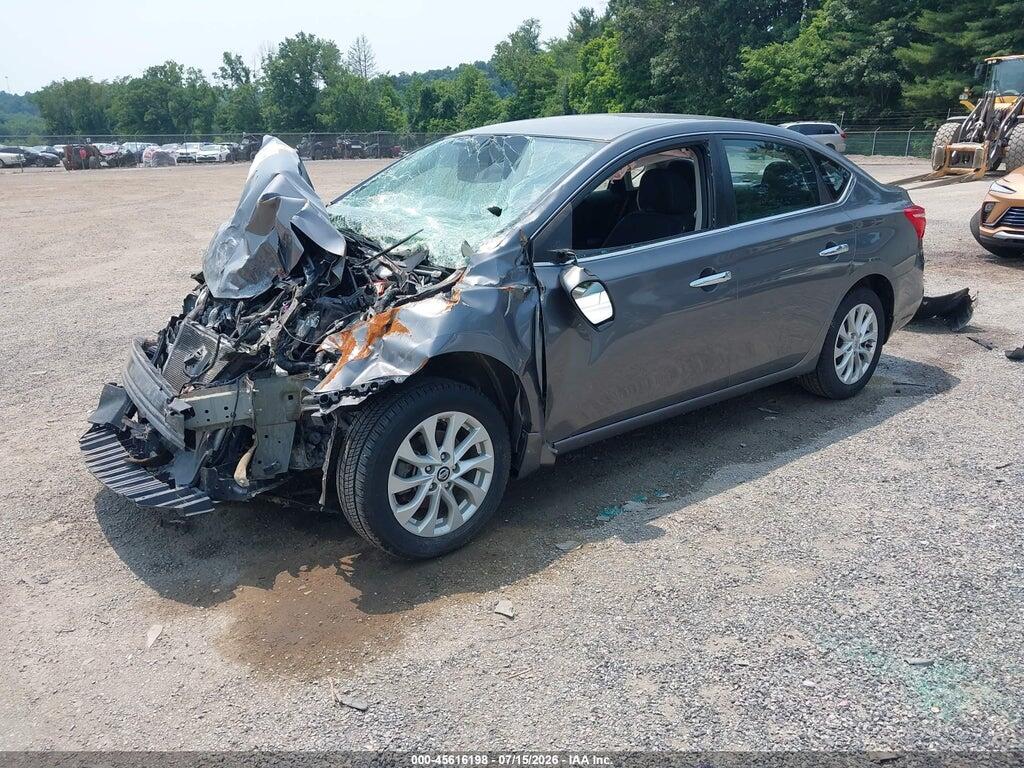 3N1AB7AP3KL605853 2019 NISSAN SENTRA photo no. 2