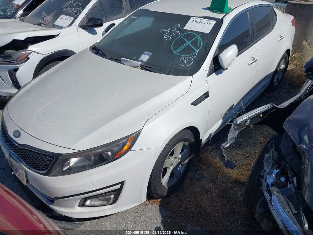 KNAGM4A77F5664360 2015 KIA OPTIMA photo no. 2