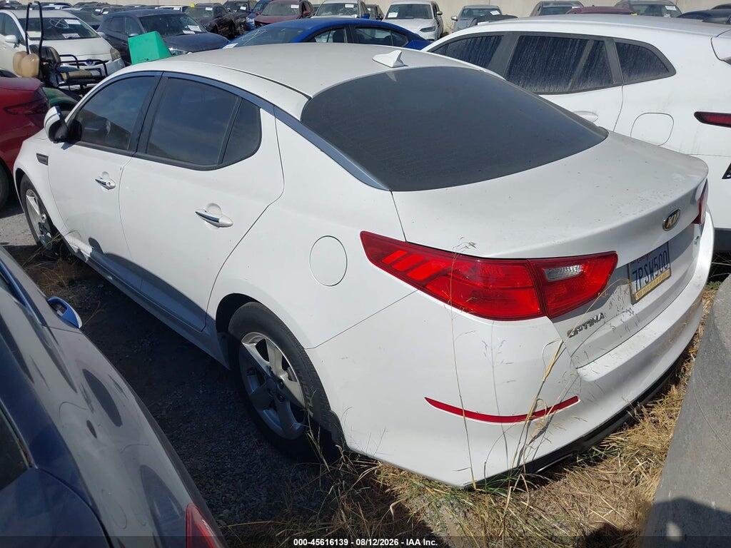 KNAGM4A77F5664360 2015 KIA OPTIMA photo no. 3
