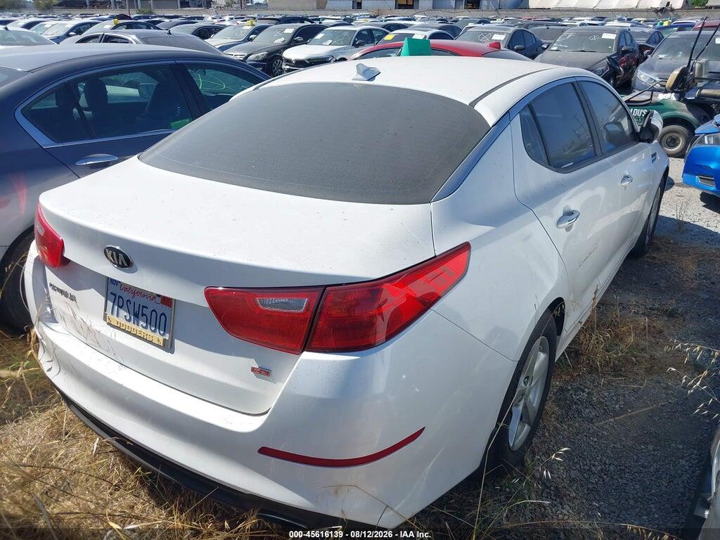 KNAGM4A77F5664360 2015 KIA OPTIMA photo no. 4