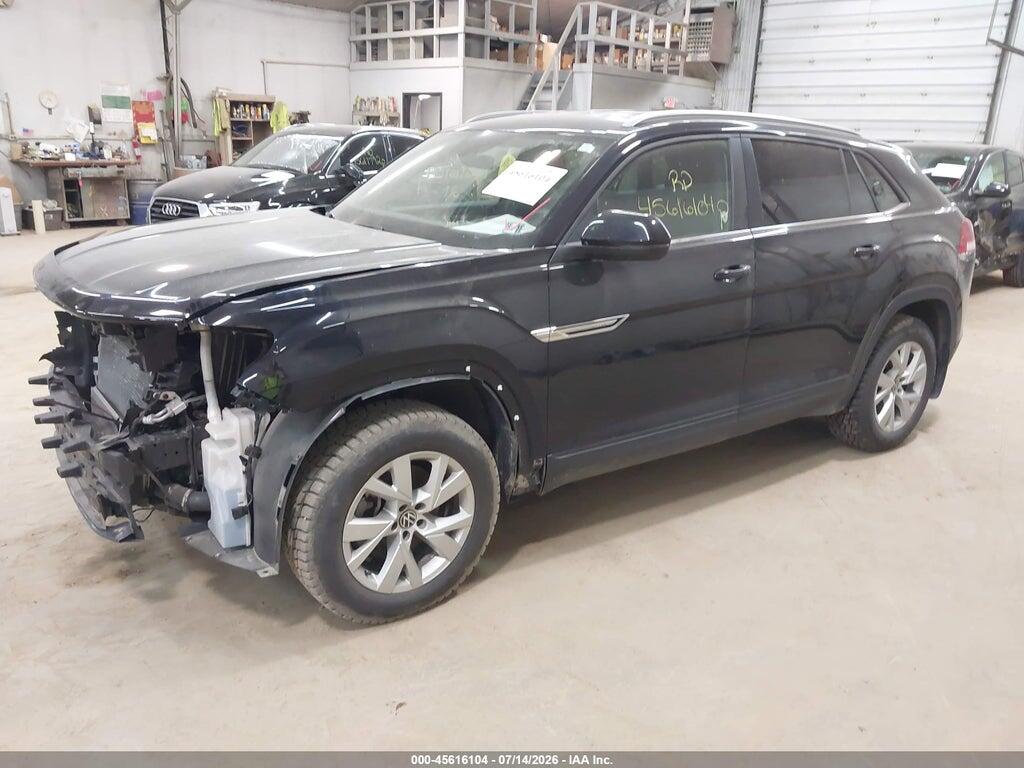 1V2GC2CA8MC234167 2021 VOLKSWAGEN ATLAS CROSS SPORT photo no. 2
