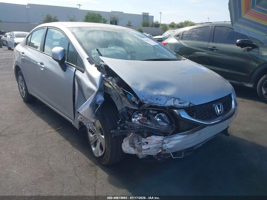 19XFB2F56DE281754 2013 HONDA CIVIC photo no. 1