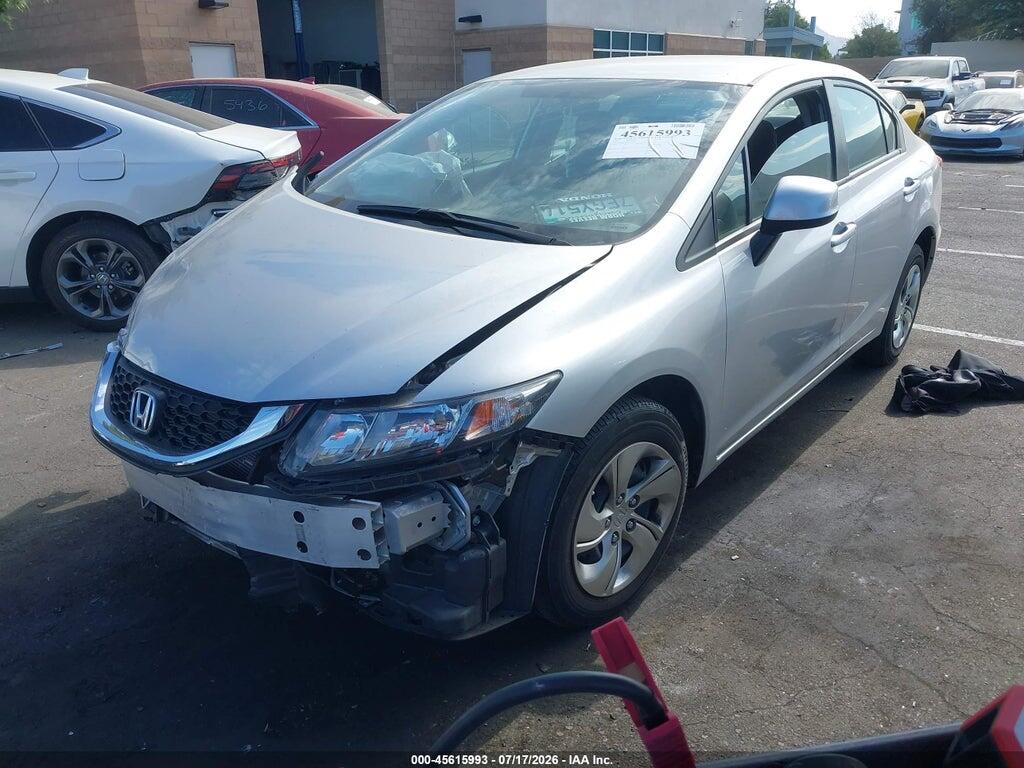 19XFB2F56DE281754 2013 HONDA CIVIC photo no. 2