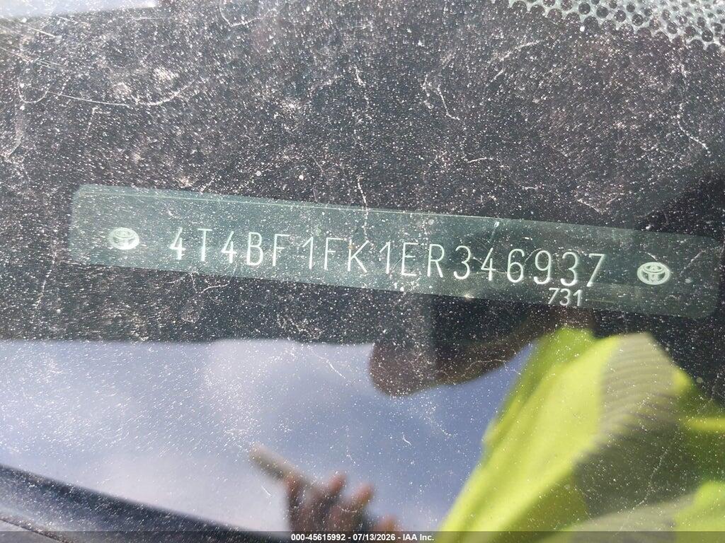 4T4BF1FK1ER346937 2014 TOYOTA CAMRY photo no. 9
