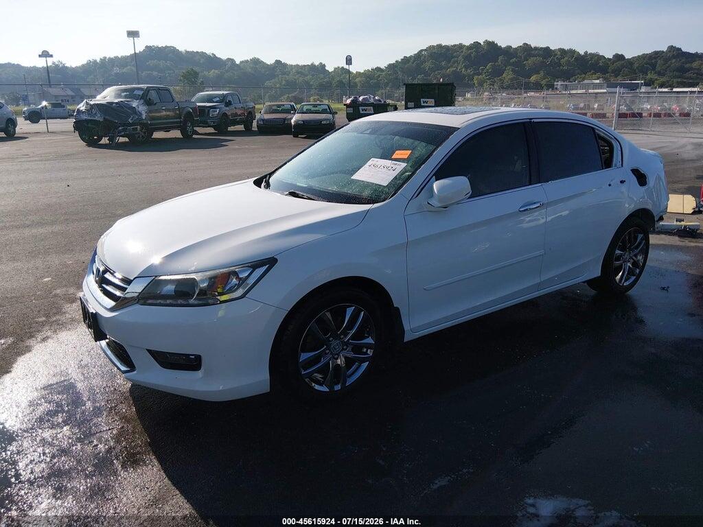 1HGCR3F87EA016992 2014 HONDA ACCORD photo no. 2