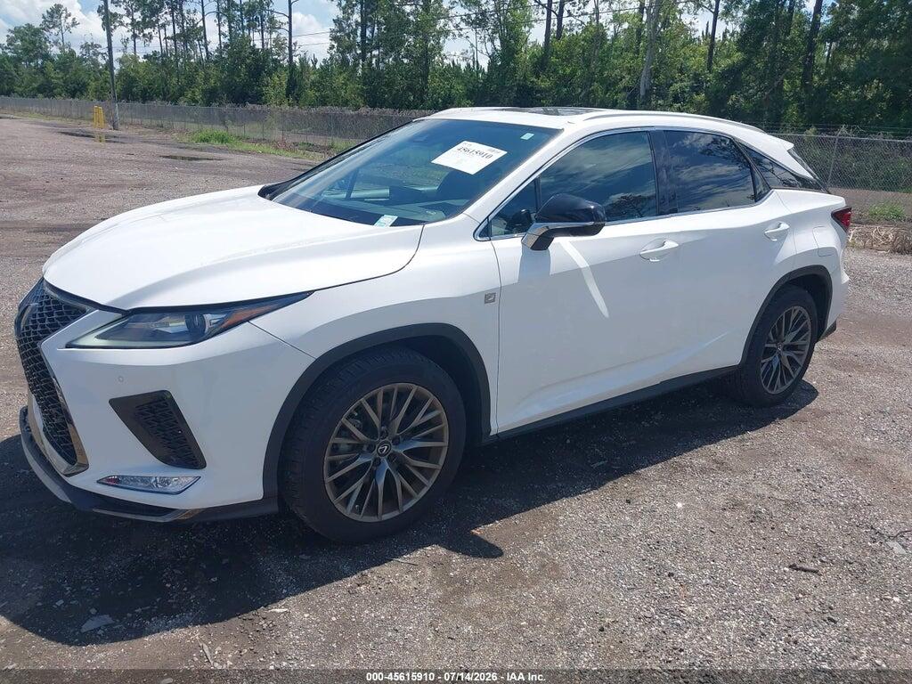 2T2YZMDA0NC331527 2022 LEXUS RX 350 photo no. 2