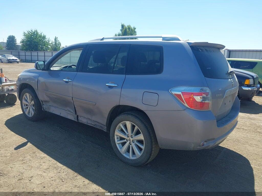JTEEW44A192029535 2009 TOYOTA HIGHLANDER HYBRID photo no. 3