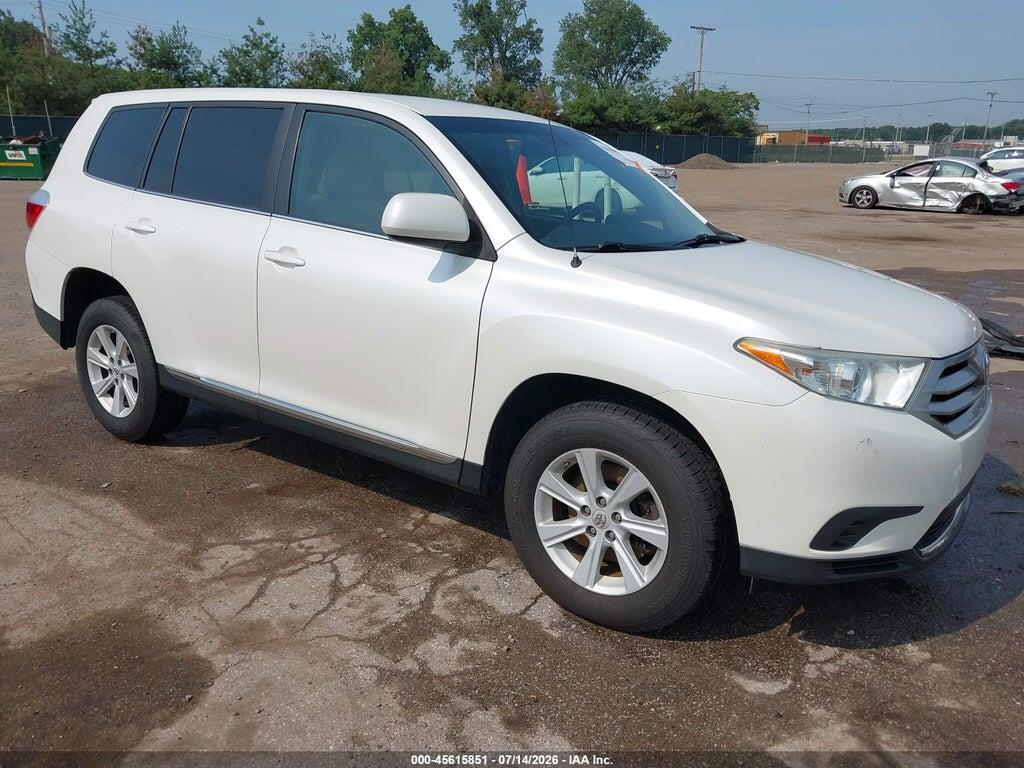5TDBK3EH3CS167439 2012 TOYOTA HIGHLANDER photo no. 1