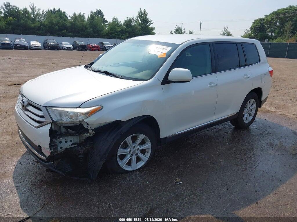 5TDBK3EH3CS167439 2012 TOYOTA HIGHLANDER photo no. 2