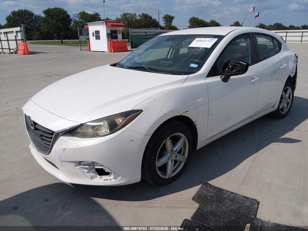 JM1BM1K71E1203168 2014 MAZDA MAZDA3 photo no. 2