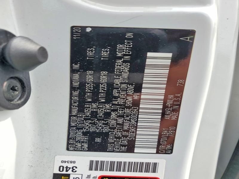 2021 TOYOTA SIENNA PLATINUM 7-PASSENGER — Фото 14 из 14