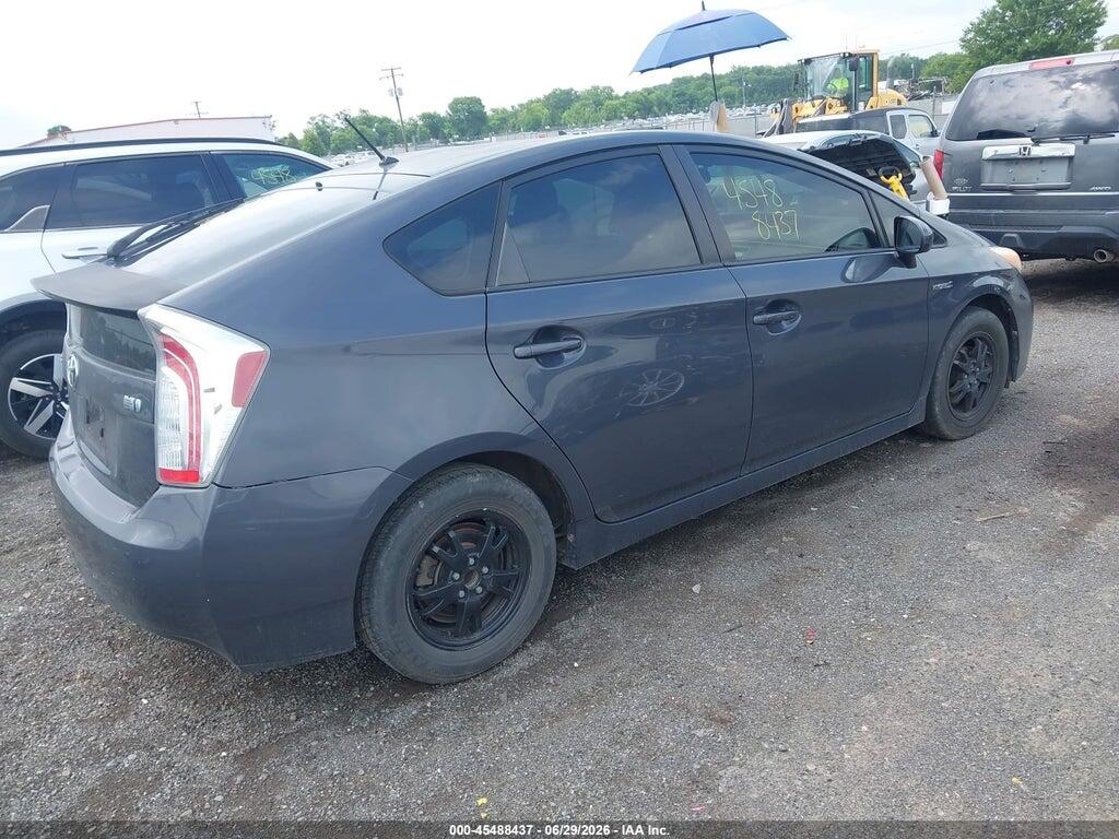JTDKN3DU9D5564358 2013 TOYOTA PRIUS photo no. 4