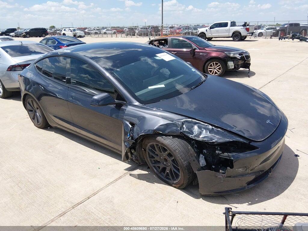 5YJ3E1EA4RF738128 2024 TESLA MODEL 3 photo no. 1