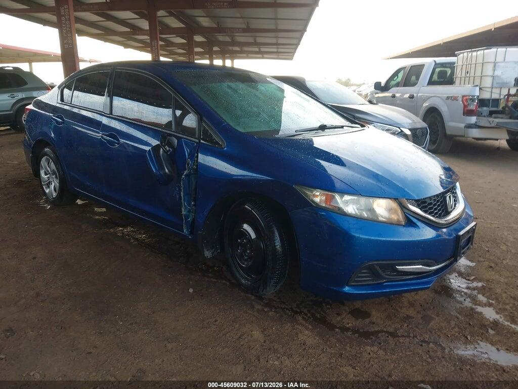19XFB2F53EE267098 2014 HONDA CIVIC photo no. 1