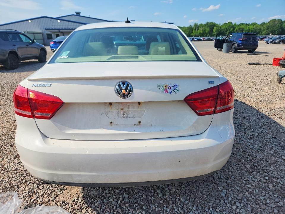 1VWBP7A30CC106485 2012 VOLKSWAGEN PASSAT photo no. 6
